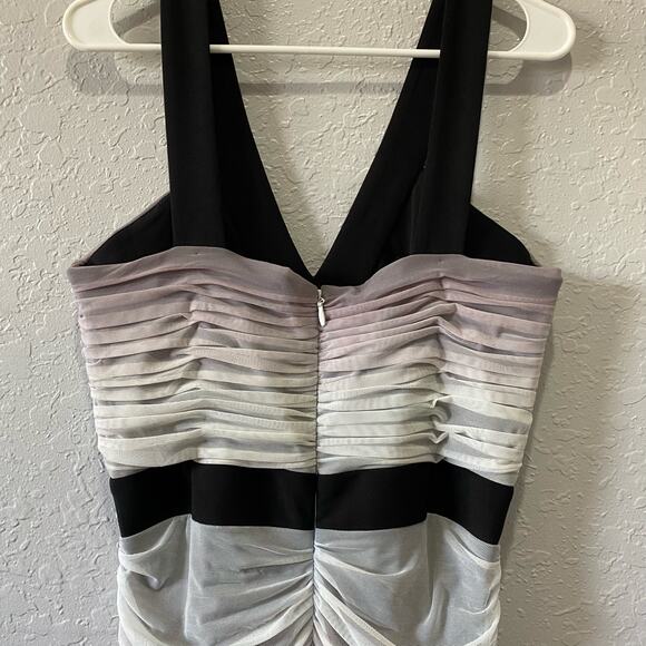 Dress the Population Ashlyn Ombre Mini Bodycon Dress Size Large - Picture 8 of 12